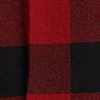 Girls 7-16 Buffalo Check Cotton Twill Dress