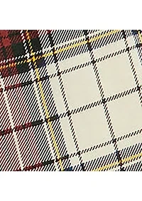 Girls 7-16 Plaid Ruffled Cotton Jersey Dress