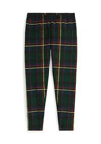 Girls 7-16 Plaid Stretch Jersey Legging