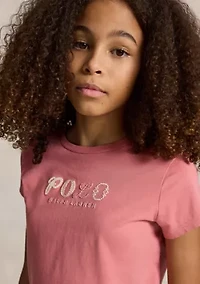 Girls 7-16 Logo Cotton Jersey Tee