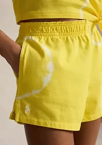 Girls 7-16 Tide-Dye Cotton Jersey Shorts