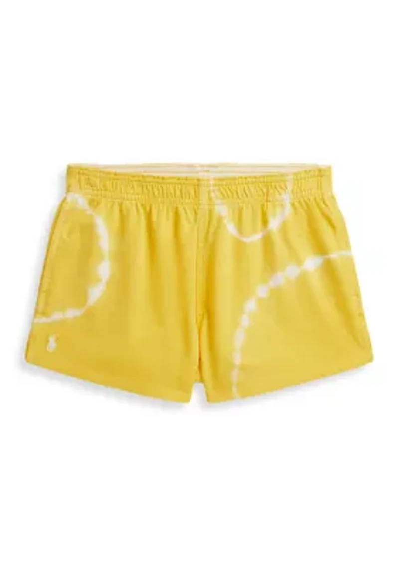 Girls 7-16 Tide-Dye Cotton Jersey Shorts