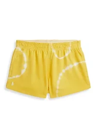 Girls 7-16 Tide-Dye Cotton Jersey Shorts