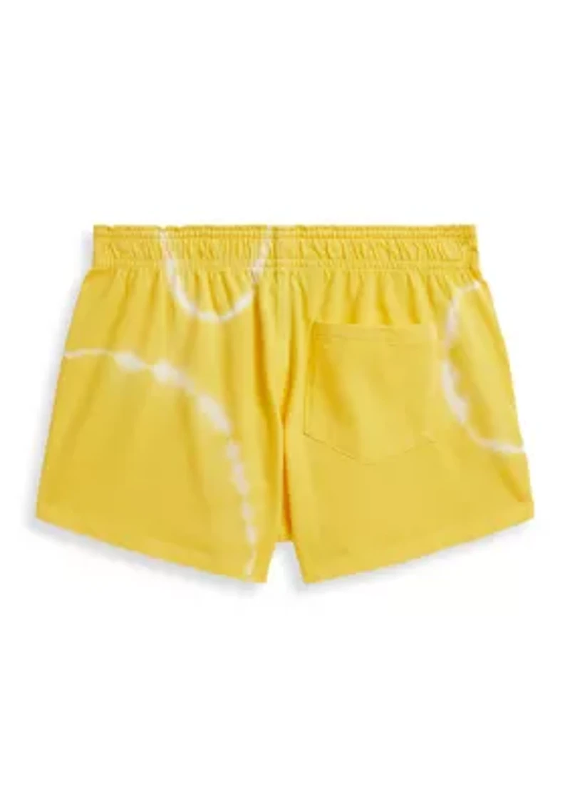 Girls 7-16 Tide-Dye Cotton Jersey Shorts