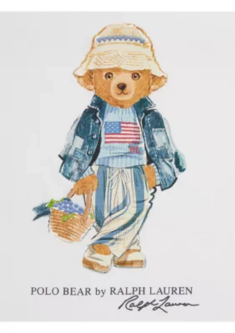 Girls 7-16 Polo Bear Cotton Jersey Tee