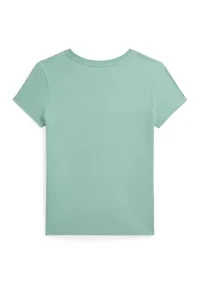 Girls 7-16 Dog-Print Cotton Jersey Tee