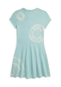 Girls 7-16 Tie-Dye Polo Bear Cotton Jersey Dress