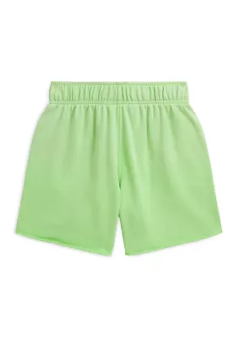 Girls 7-16 Big Pony Logo Terry Short