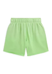 Girls 7-16 Big Pony Logo Terry Short
