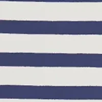 Girls 7-16 Striped Stretch Jersey Shirt & Skort