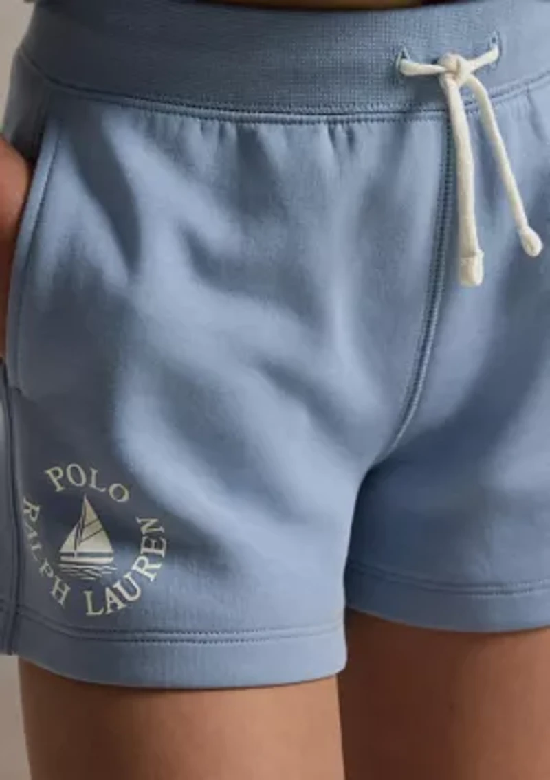 Girls 7-16 Sailboat Logo Double-Knit Short