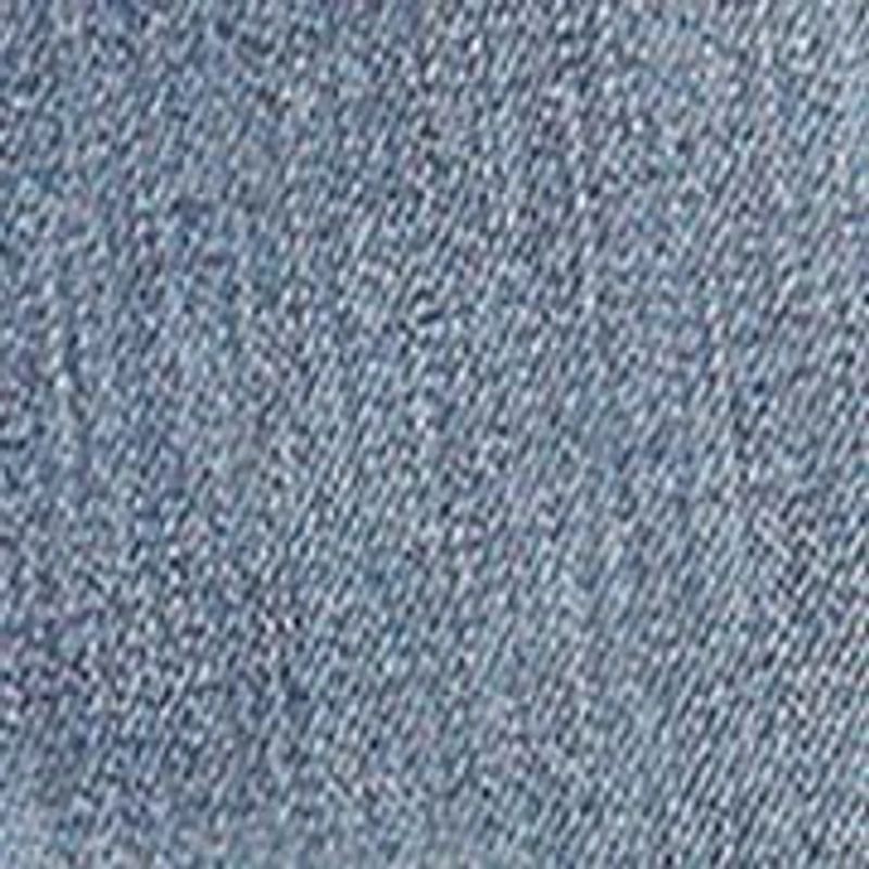 Girls 7-16 Distressed Wide-Leg Cotton Denim Jeans