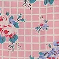 Girls 7-16 Floral-Print Slub Cotton Dress