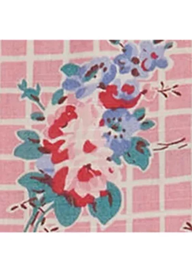 Girls 7-16 Floral-Print Slub Cotton Dress