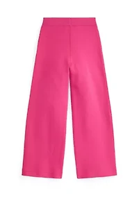 Girls 7-16 Wide-Leg Double-Knit Sweatpants