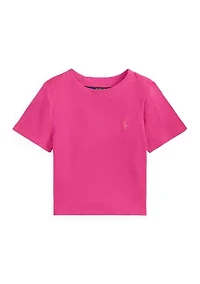 Girls 7-16 Ribbed Boxy T-Shirt