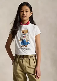 Girls 7-16 Polo Bear Cotton Jersey T-Shirt