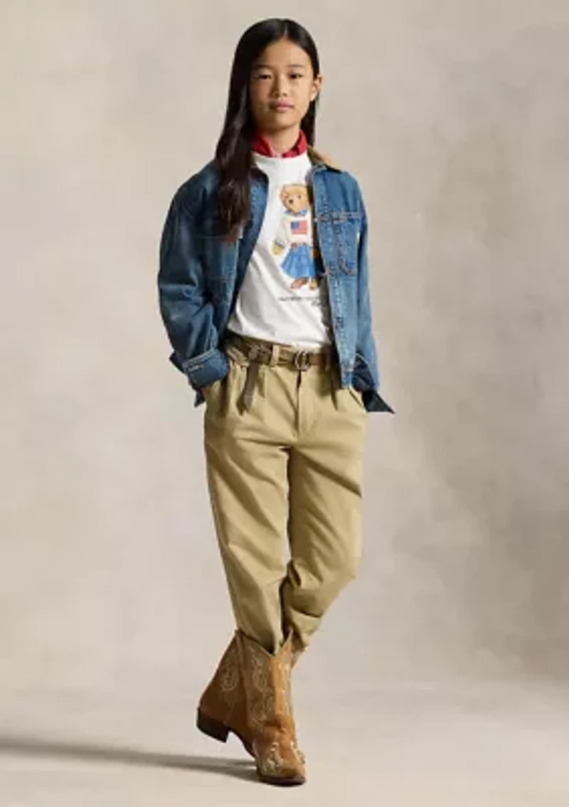 Girls 7-16 Polo Bear Cotton Jersey T-Shirt