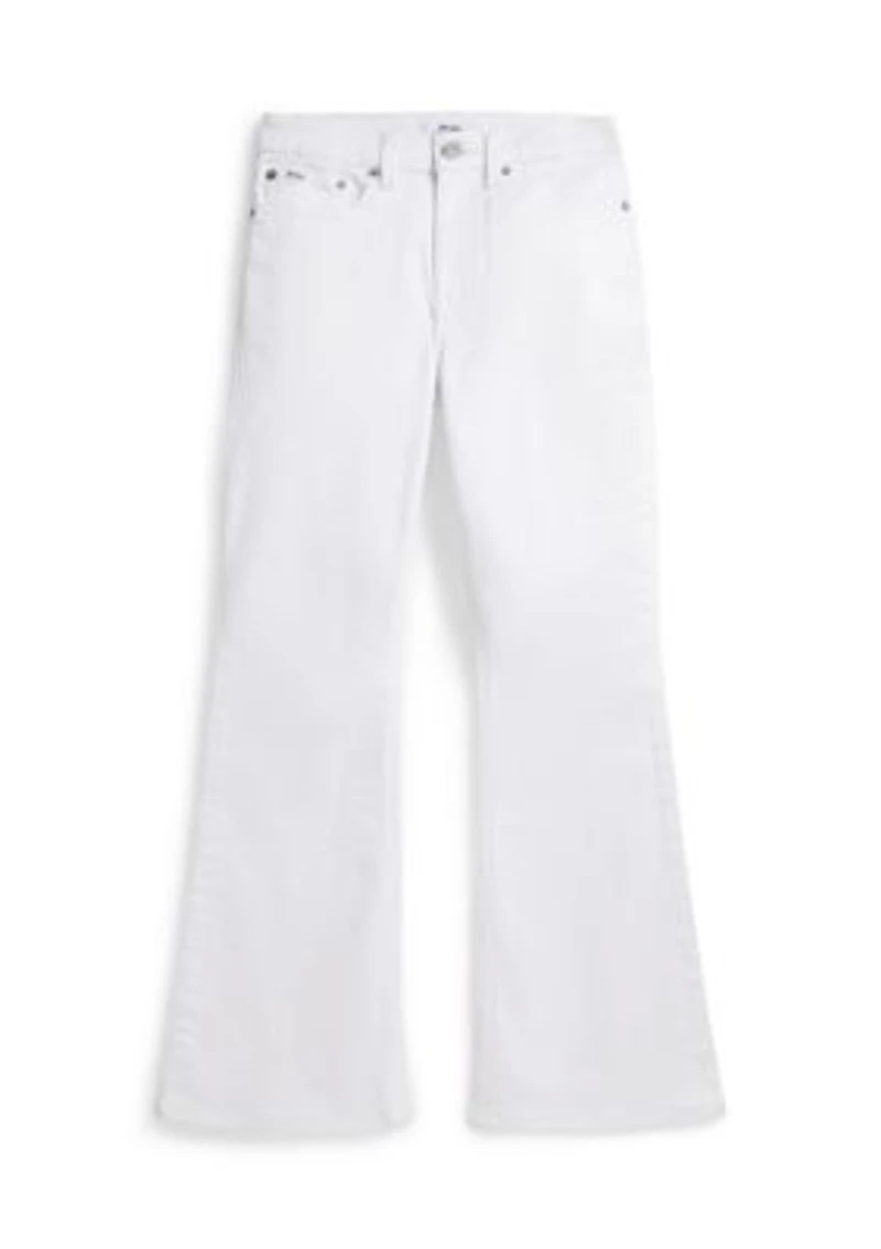 Girls 7-16 Flared Stretch Denim Jeans