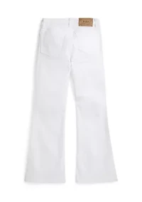 Girls 7-16 Flared Stretch Denim Jeans