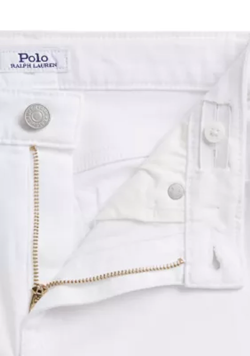 Girls 7-16 Flared Stretch Denim Jeans