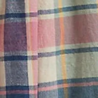 Girls 7-16 Plaid Cotton Wrap Skort