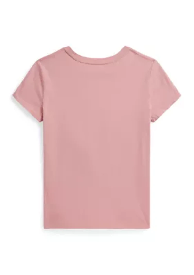 Girls 7-16 Polo Bear Cotton Jersey Tee