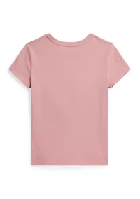 Girls 7-16 Polo Bear Cotton Jersey Tee
