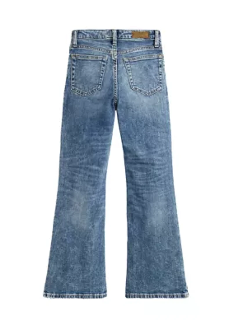 Girls 7-16 Low Stretch Denim Pants