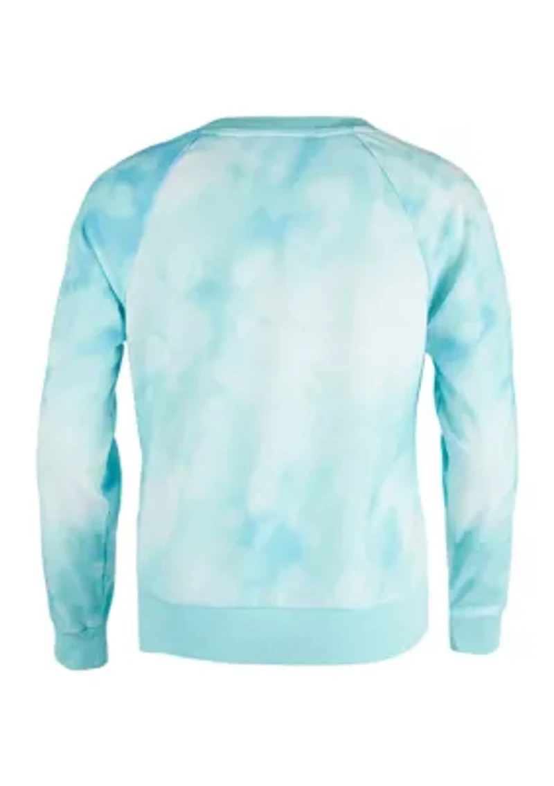 Girls 7-16 Long Sleeve Crew Neck Sweatshirt