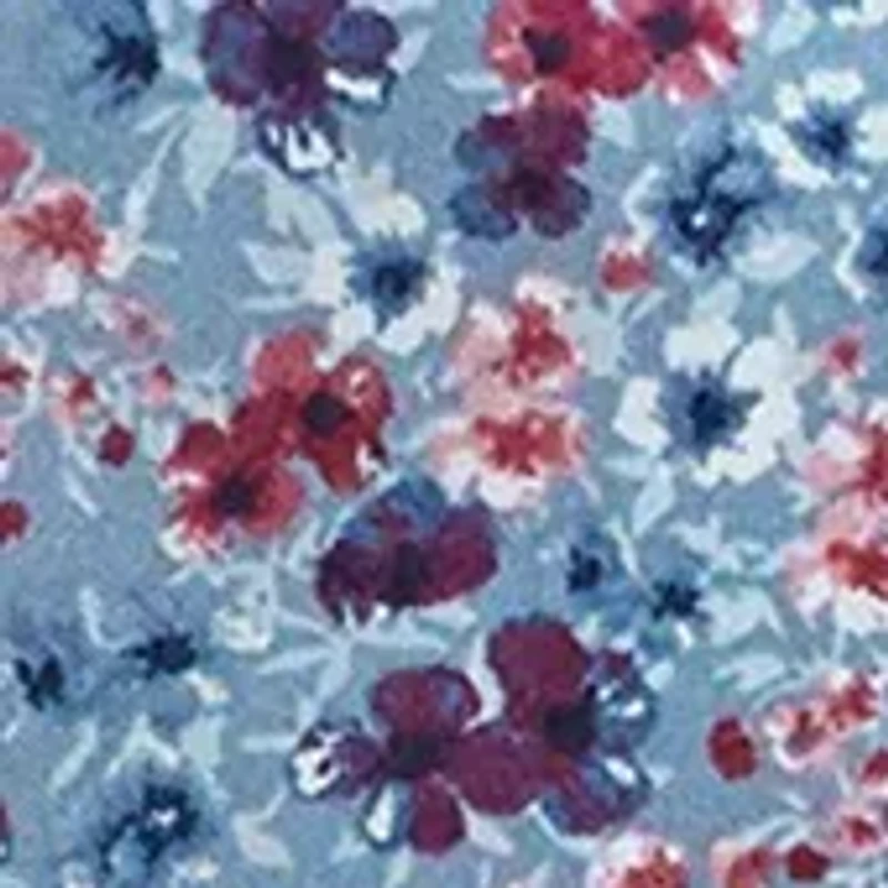 Girls 7-16 Satin Printed Top