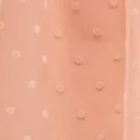 Girls 7-16 Flocked Tulle Dress