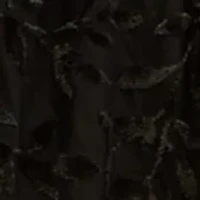 Girls 7-16 Long Sleeve Burnout Velvet Top