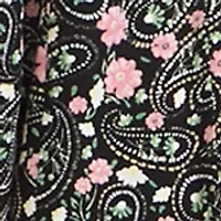 Girls 7-16 Side Tie Top and Skirt Set