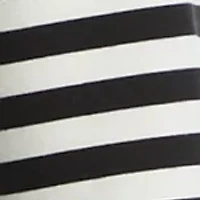Girls 7-16 Striped Wrap Front Top