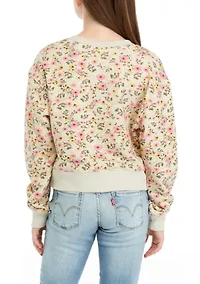 Girls 7-16 Paisley Printed Top