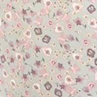 Girls 7-16 Floral Printed Skirt Set