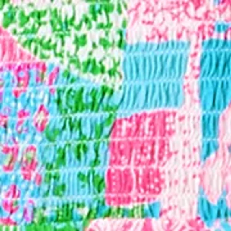 Girls 4-16 Jilly Quilt Print Midi Dress