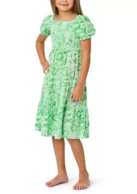 Girls 5-14 Fleur De Lilly Jilly Midi Dress