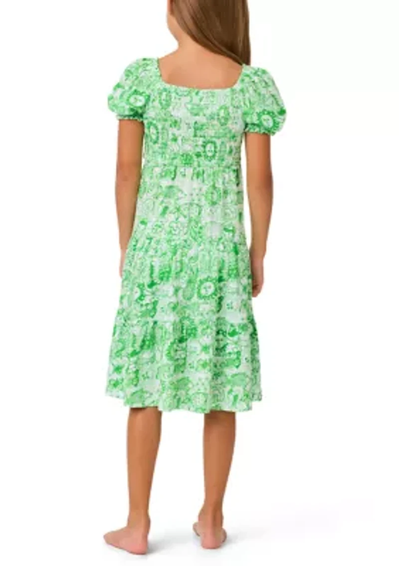 Girls 5-14 Fleur De Lilly Jilly Midi Dress