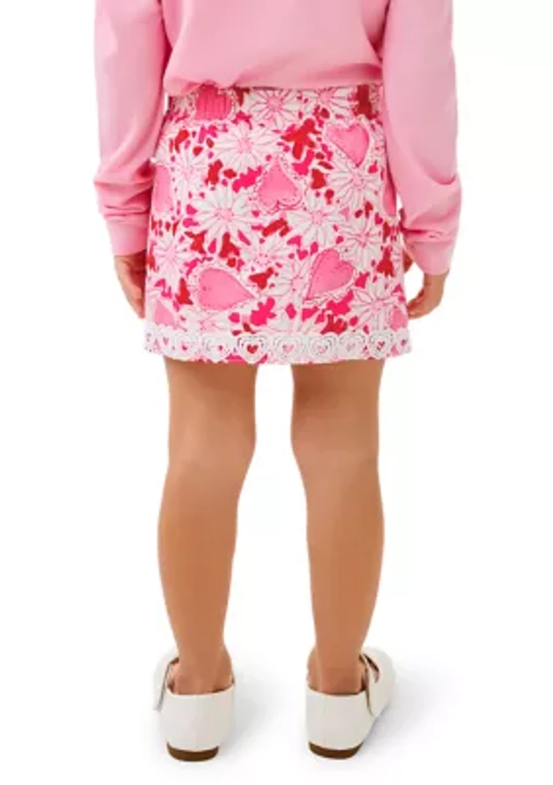 Girls 7-16 Dear Heart Skort