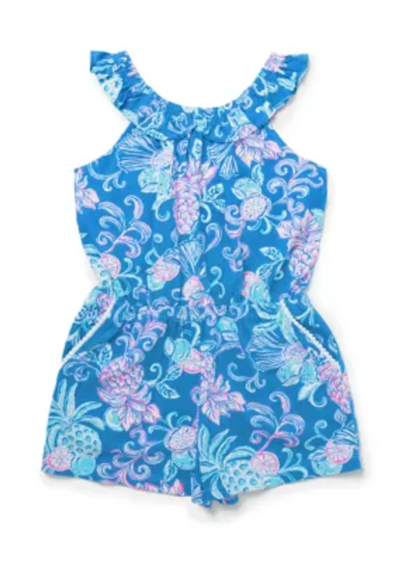Girls 7-16 Citrus Crush Romper
