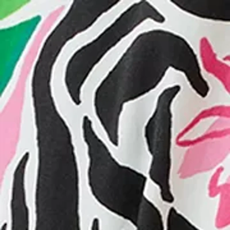 Girls 7-16 Zebra Classic Shift Dress