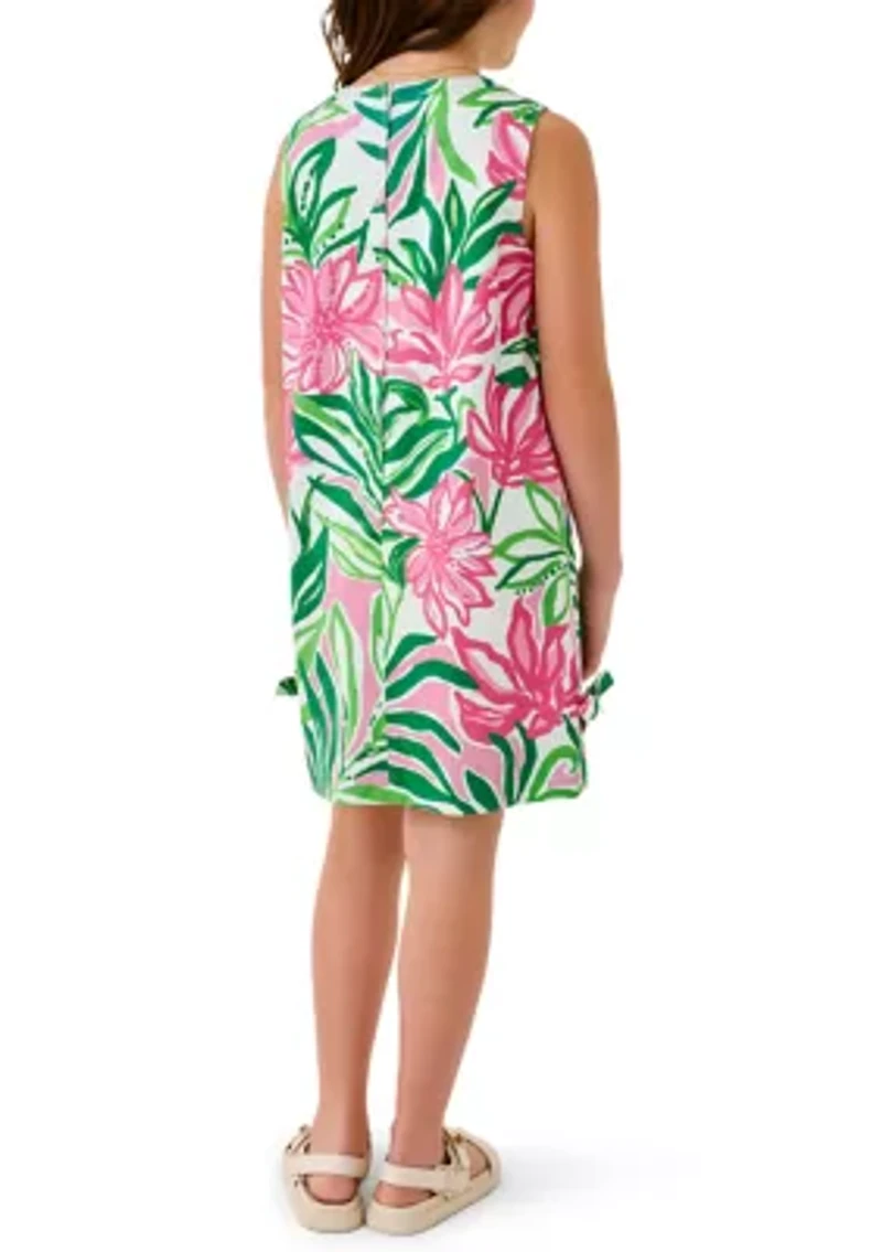 Girls 7-16 Zebra Classic Shift Dress