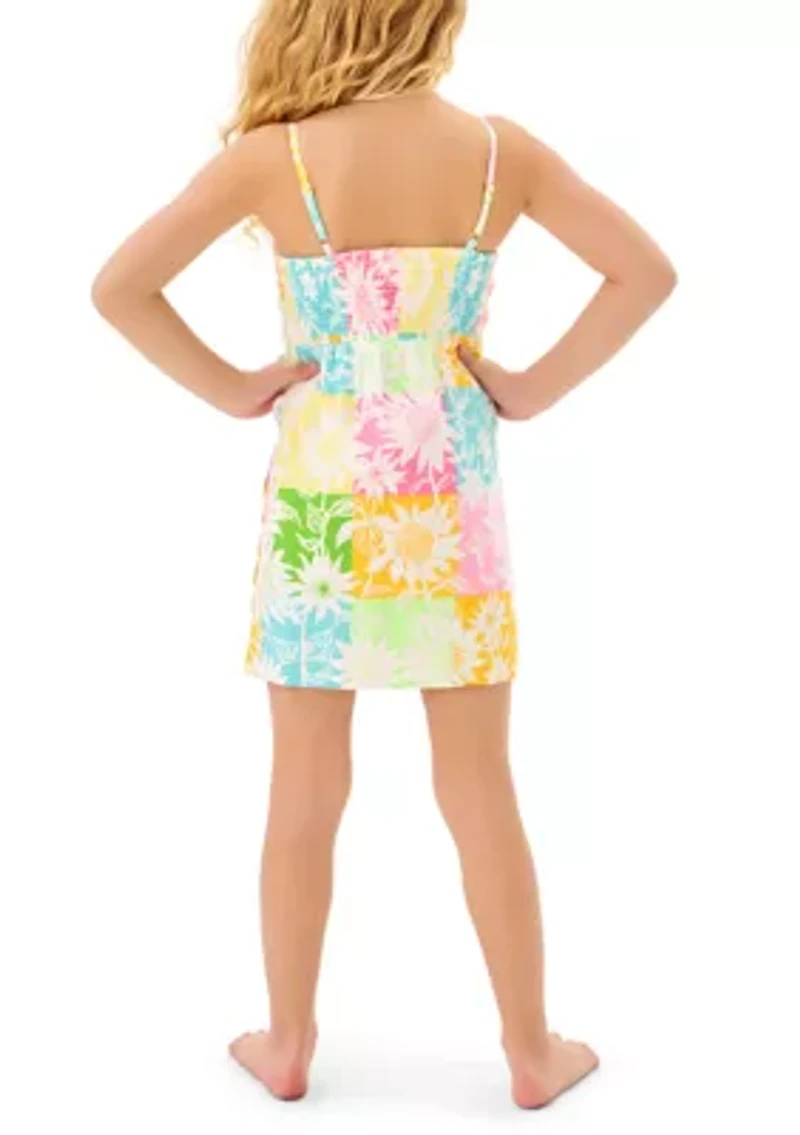 Girls 7-16 Sunny Sunflowers Shelli Dress