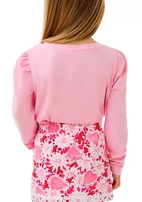 Girls 7-16 Dear Heart T-Shirt