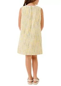 Girls 7-16 Limoncello Boucle Dress