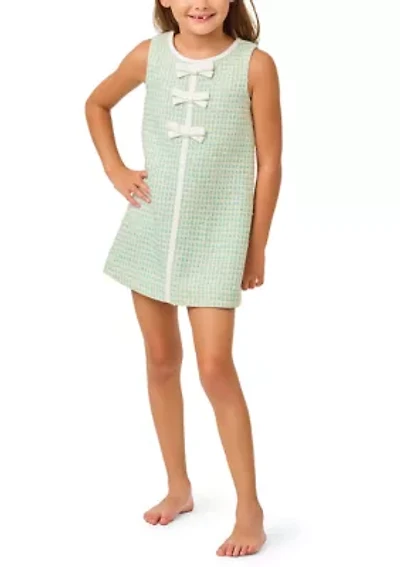 Girls 5-14 Boucle Aria Shift Dress