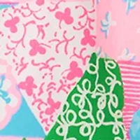 Girls 2-10 Quilt Print Shift Dress