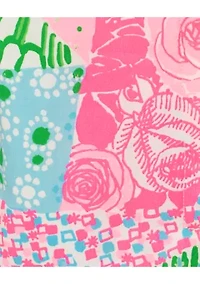 Girls 2-10 Quilt Print Shift Dress